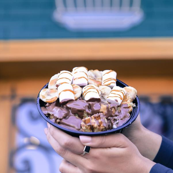 WAFFLE وافل فتة